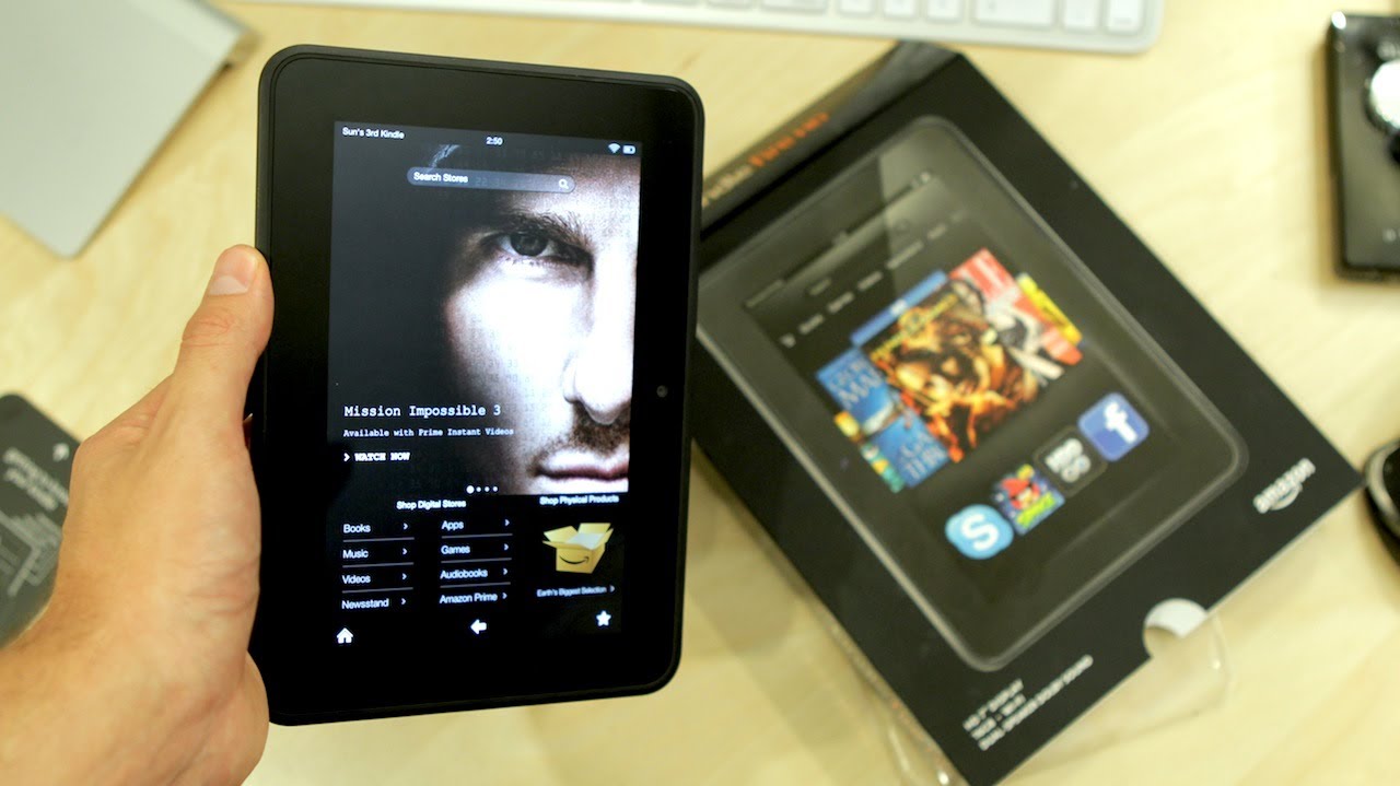 how to reset a kindle fire