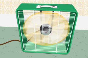 Floor standing fan