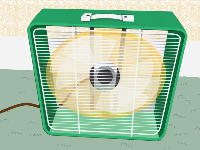 Floor standing fan