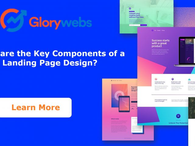 components of landing page design