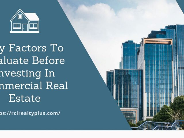 factors in commercial real estate investment