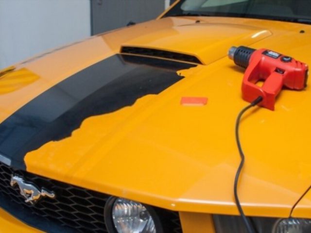 steps to remove car wrap