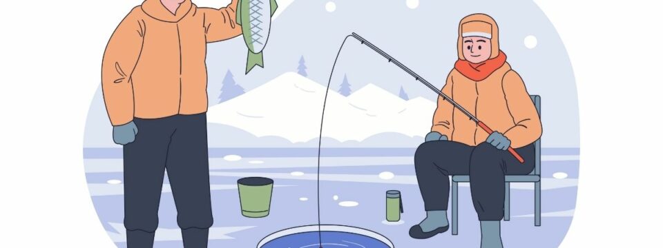 ice fishing