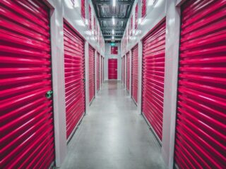 Storage facility interior