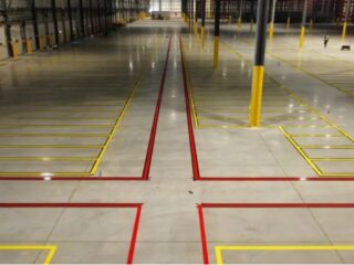 warehouse line marking